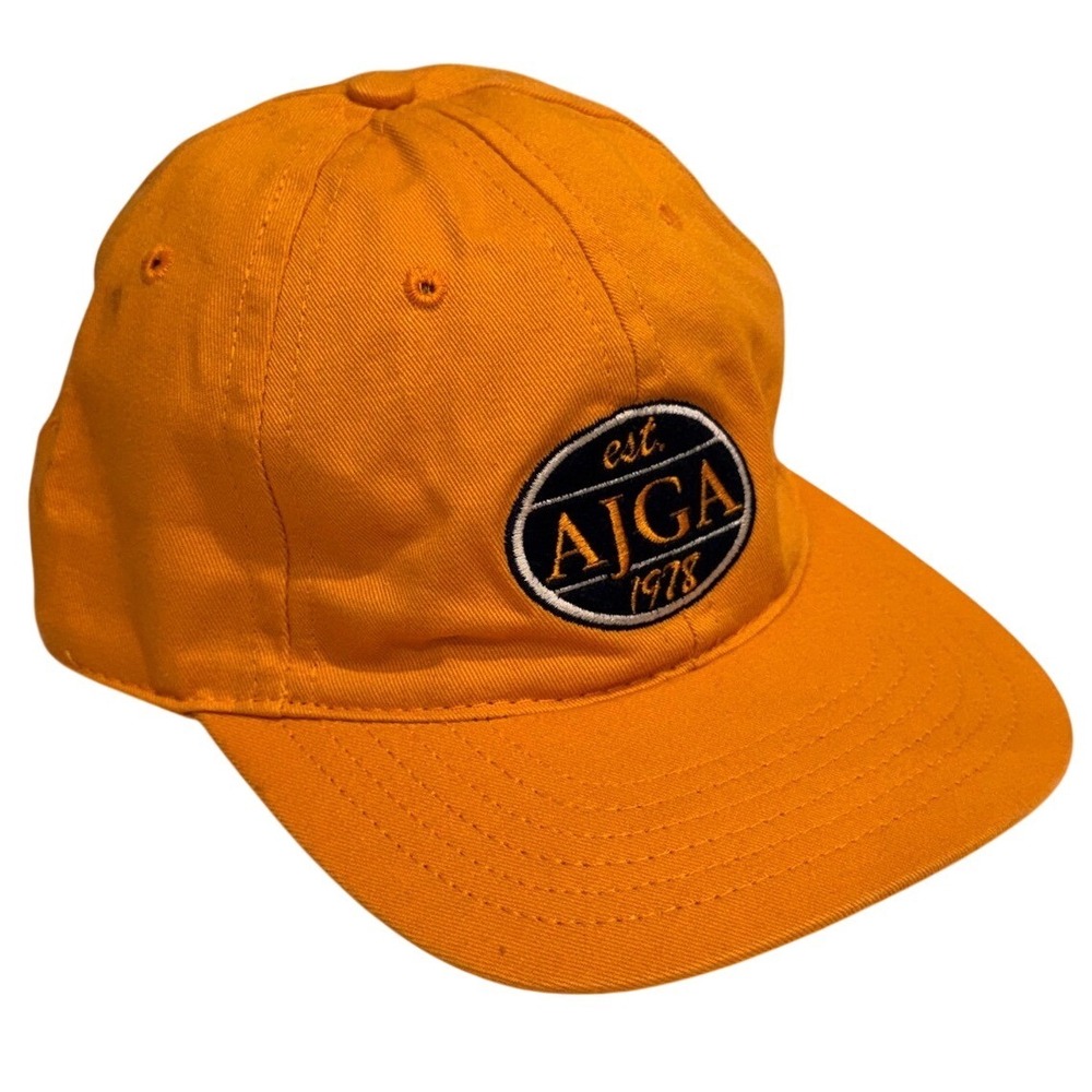 Legendary Headwear AJGA‎ American Junior Golf Association Orange Hat Dad Cap